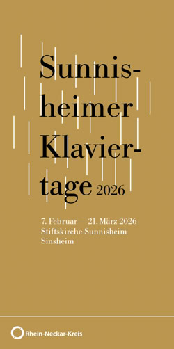 Flyer Sinsheimer Klaviertage